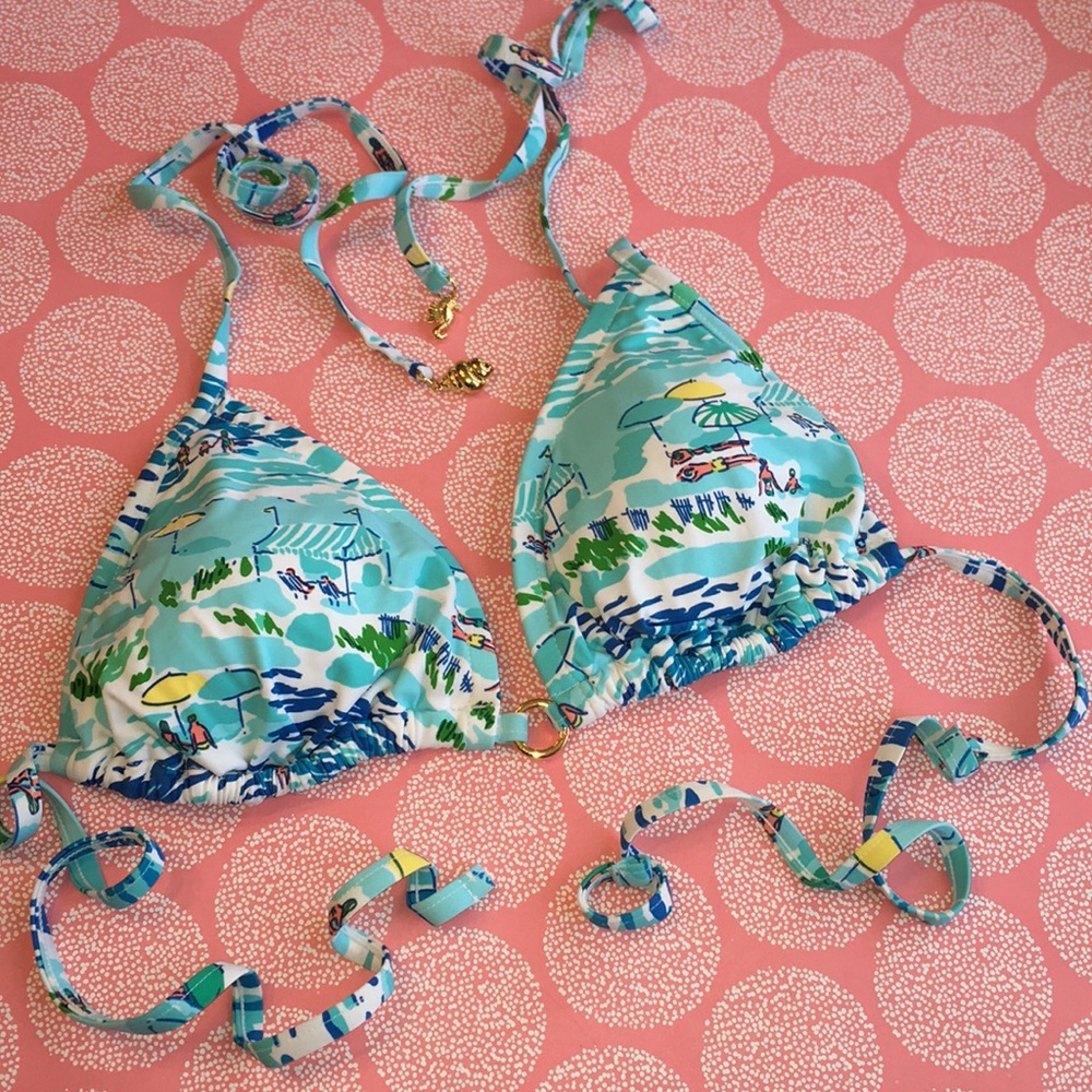 Lilly Pulitzer Boardwalk String Bikini Top